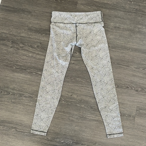 Sz10 Lululemon Wunder Under Tight in Plush Petal Deep Coal Ghost in GUC - Picture 10 of 12